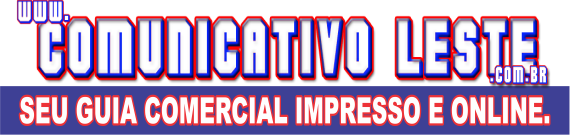 Logo do Comunicativo Leste - Guia comercial impresso e online da Região Leste